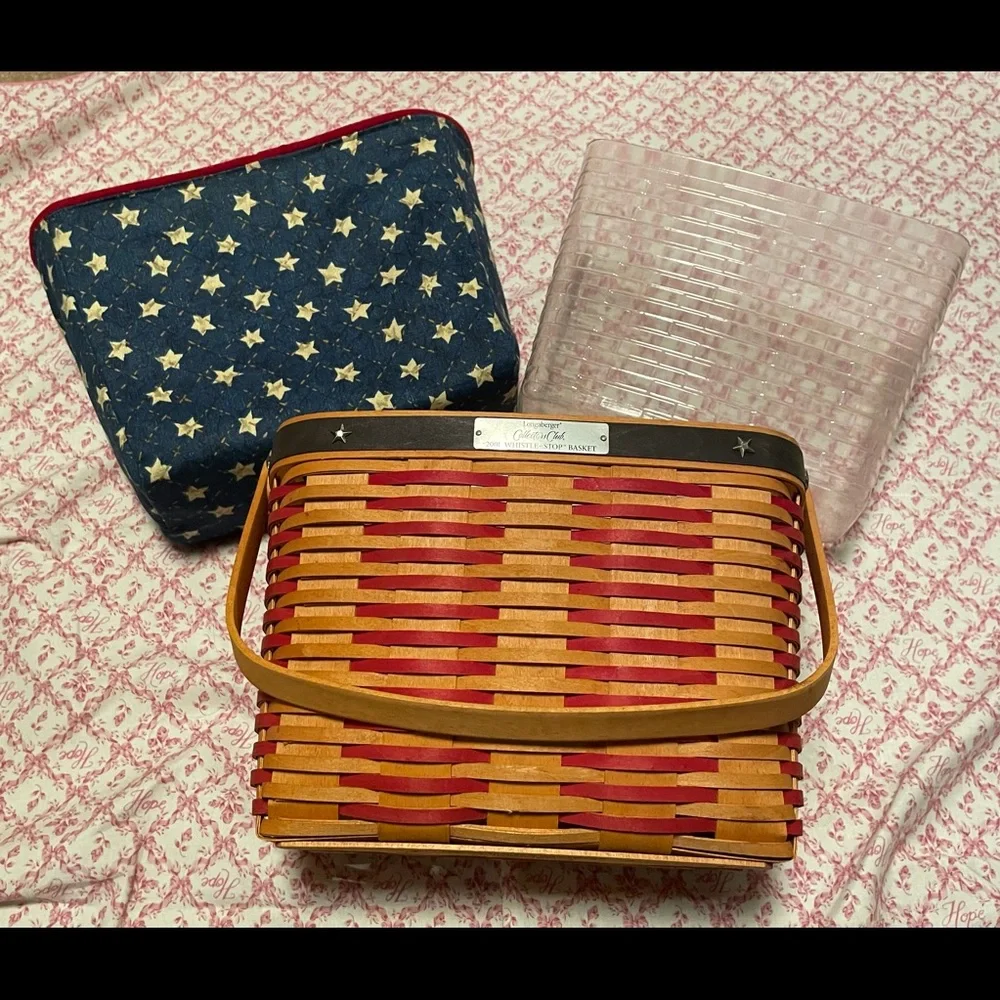 Bundle of 2 2001 Longaberger Baskets American